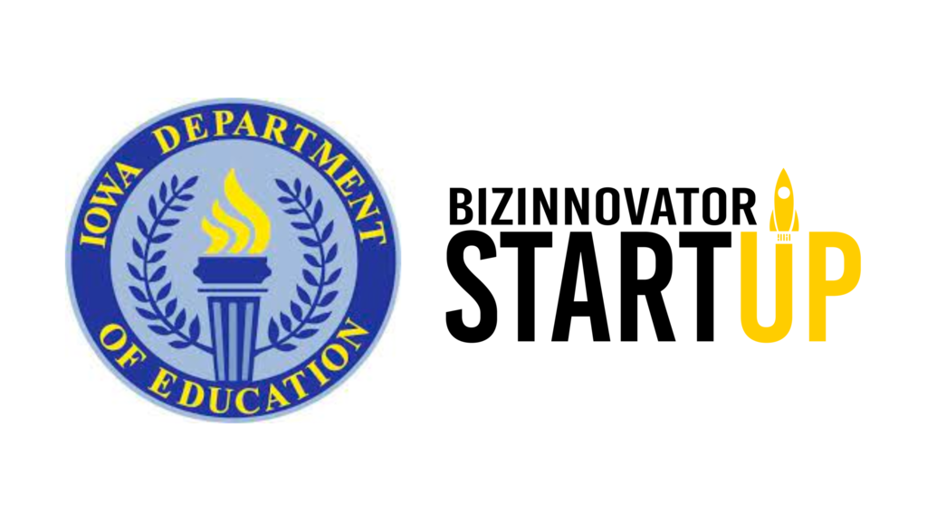 Iowa Department of Education & BizInnovator logos
